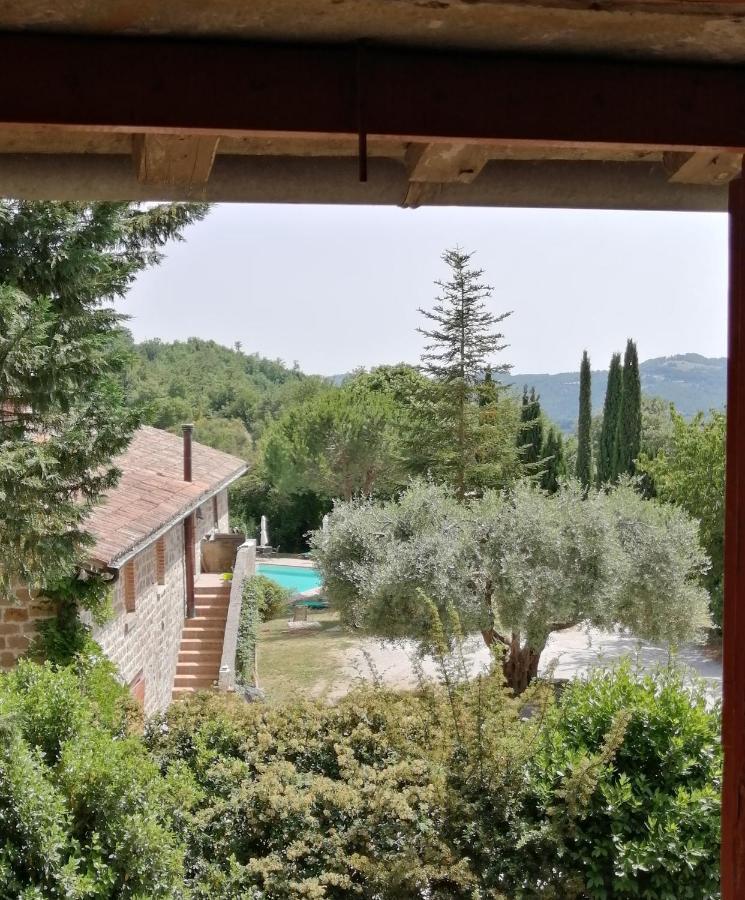 Villa La Brocca di Valdichiascio Gubbio Esterno foto