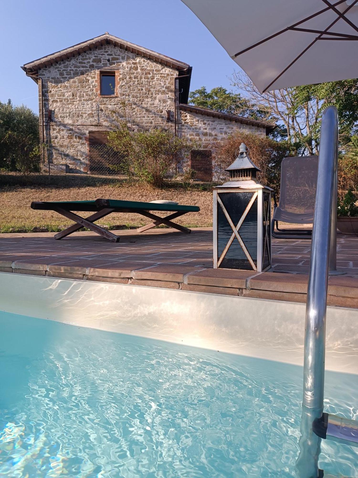 Villa La Brocca di Valdichiascio Gubbio Esterno foto
