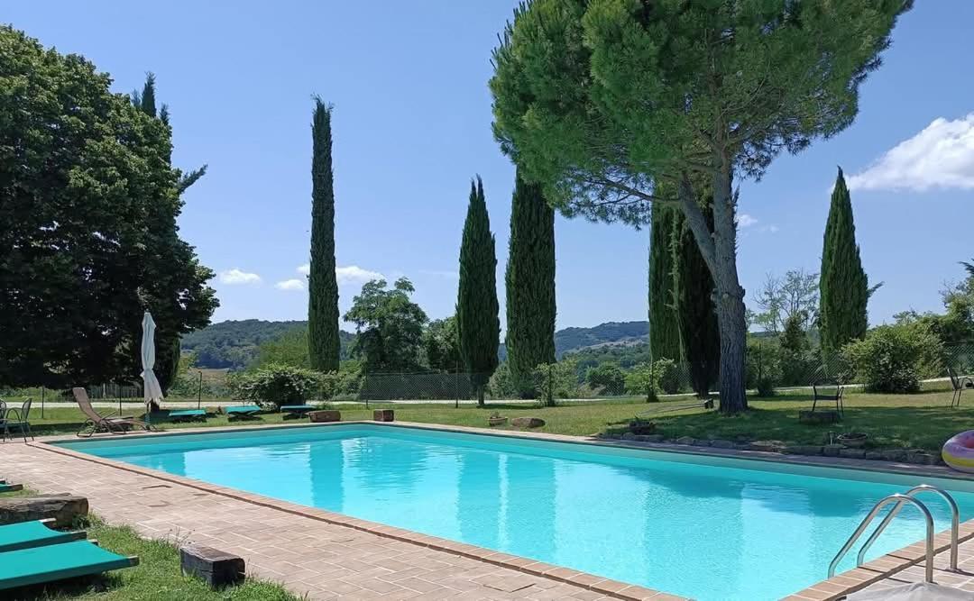 Villa La Brocca di Valdichiascio Gubbio Esterno foto