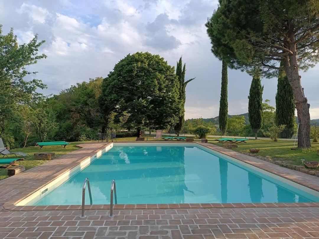 Villa La Brocca di Valdichiascio Gubbio Esterno foto